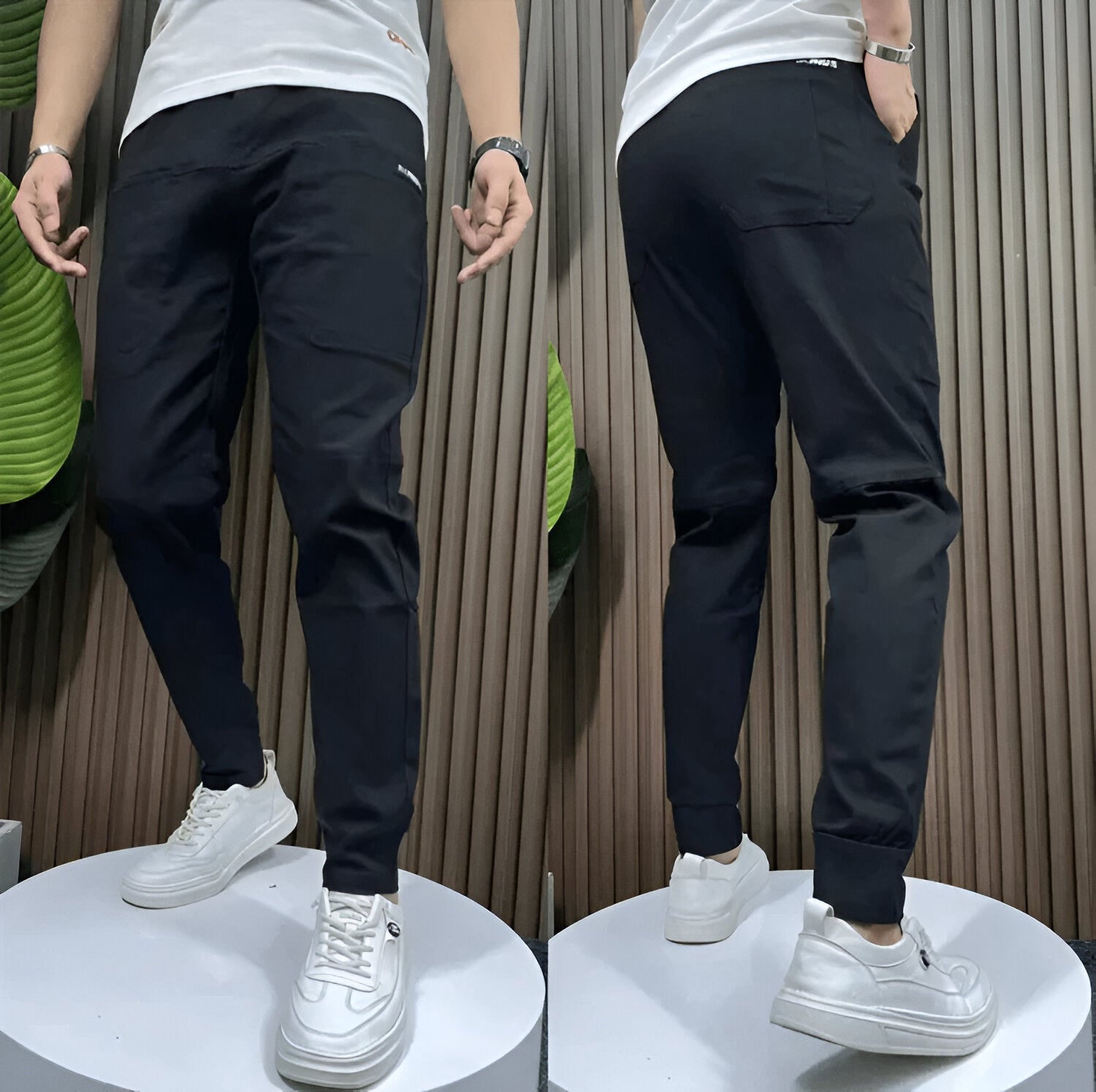 Milo | Hochwertige elastische Cargohose