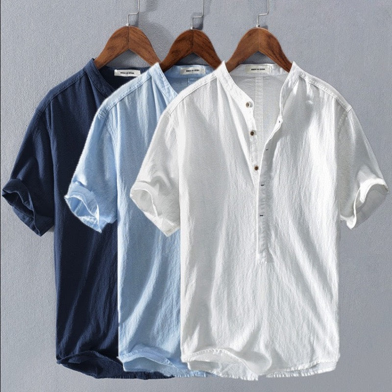 David | Bequemes Sommershirt