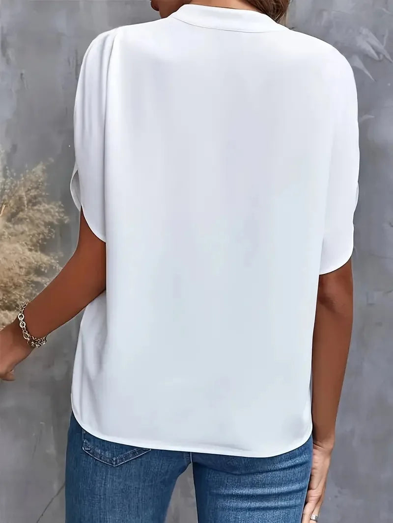 Concetta | V-Ausschnitt-Shirt mit weichem und raffiniertem Schnitt